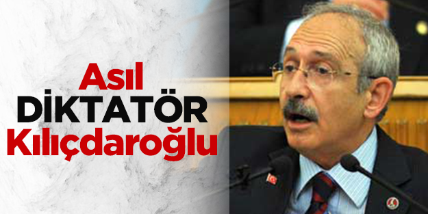 Mehmet Çelik: "Asıl diktatör Kılıçdaroğlu"