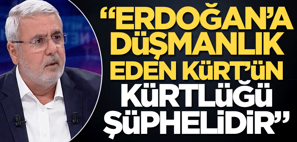 Mehmet Metiner'den "Kürt provokasyonuna" ilişkin açıklama! "Erdoğan'a düşmanlık eden Kürt'ün..."