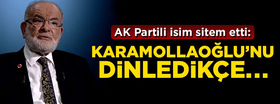 Mehmet Özhaseki: Karamollaoğlu'nu dinledikçe içim sızlıyor!