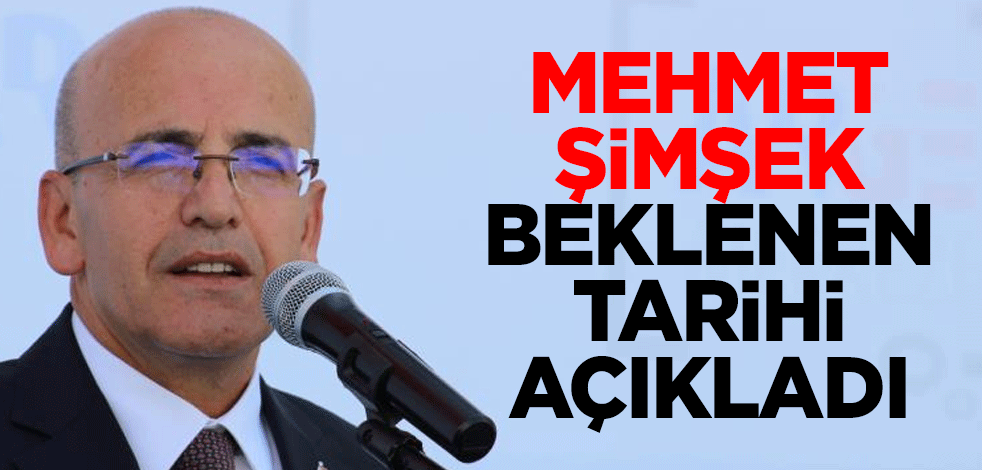 Mehmet Şimşek beklenen tarihi verdi: Orta vadeli programı açıklayacağız