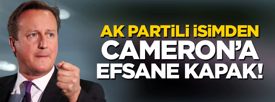 Mehmet Şimşek'ten, Cameron'a kapak gibi cevap!