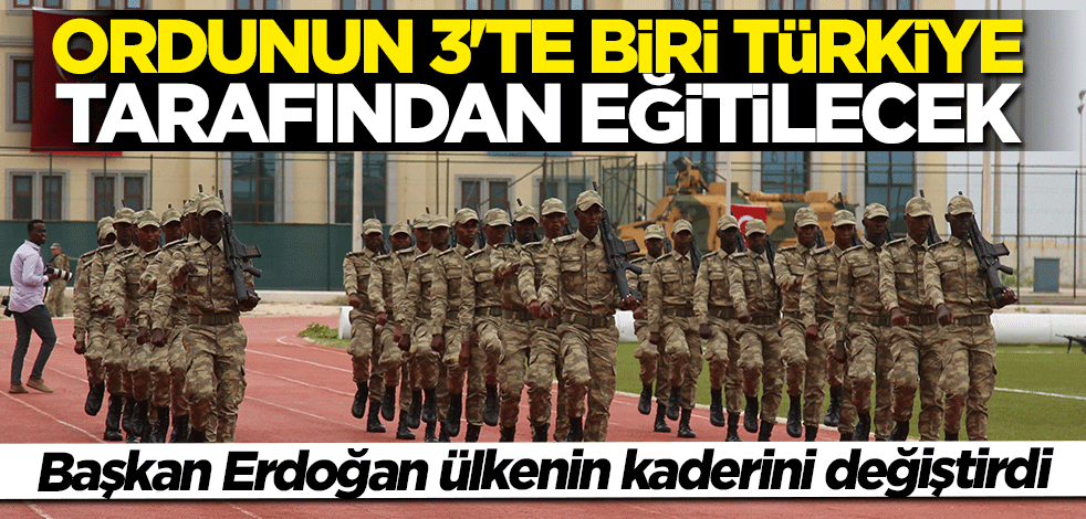 Mehmet Yılmaz: Somali ordusunun 3'te 1'ini Türkiye eğitmiş olacak