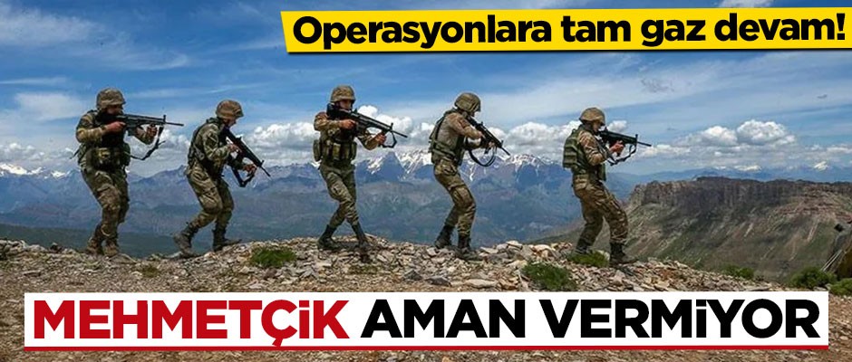 Mehmetçik aman vermiyor! Operasyonlara tam gaz devam