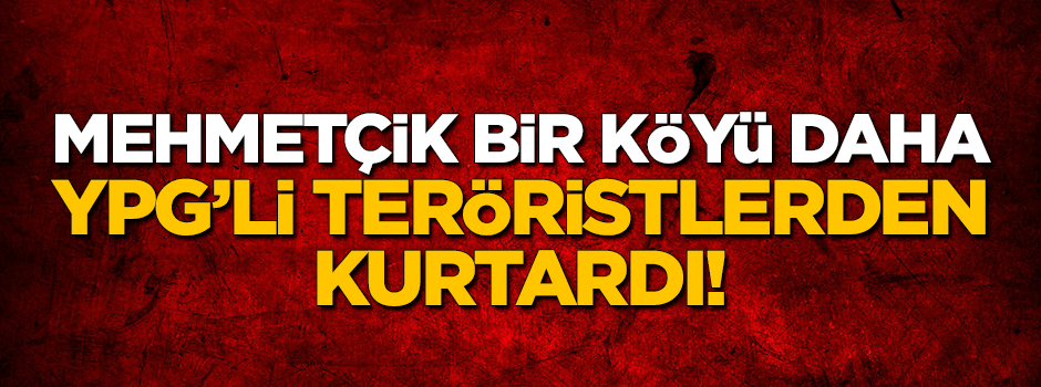 Mehmetçik bir köyü daha teröristlerden kurtardı!