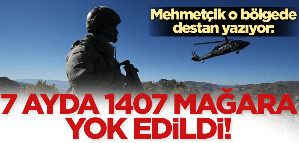 Mehmetçik Irak’ın kuzeyinde destan yazmaya devam ediyor: 7 ayda 831 terörist etkisiz hale getirildi
