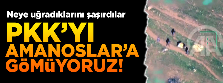 Mehmetçik, PKK’yı Amanoslar’da boğuyor!