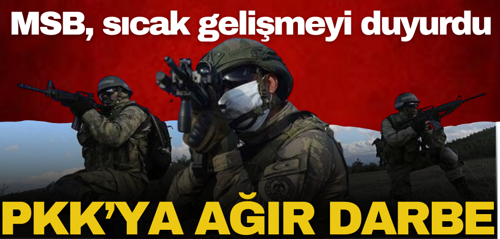 Mehmetçik, teröristlerin ensesine bir darbe daha indirdi