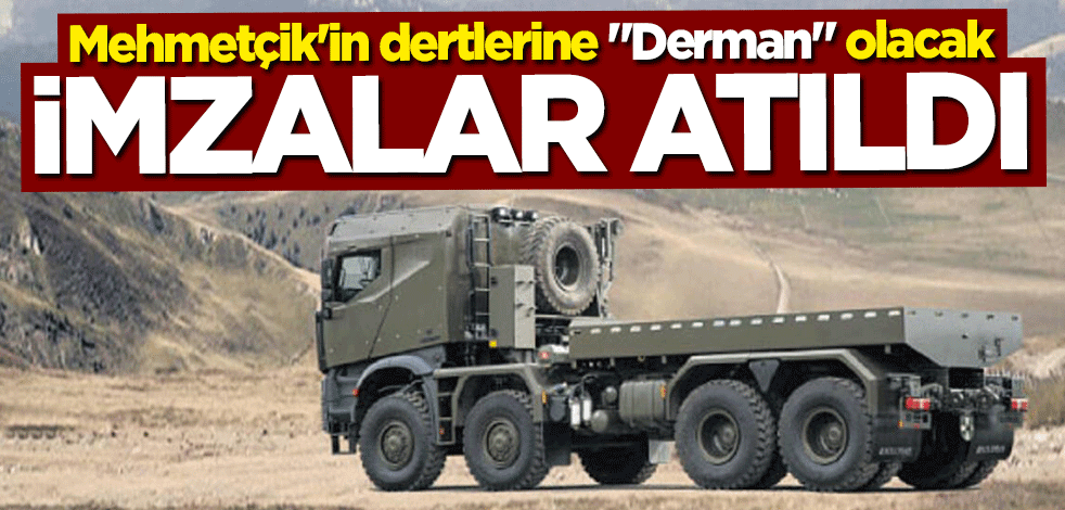 Mehmetçik'in dertlerine "Derman" olacak! İmzalar atıldı