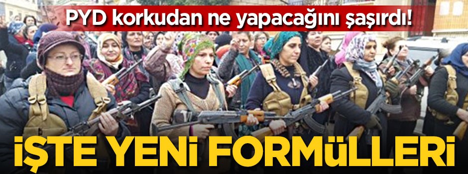 Mehmetçik'ten korkan PKK'nın yeni formülü!