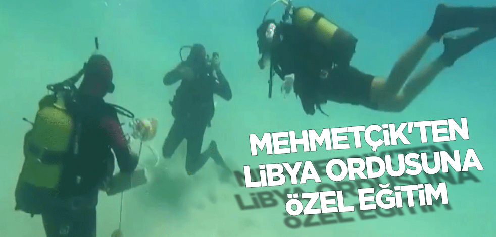 Mehmetçik'ten Libya ordusuna özel eğitim