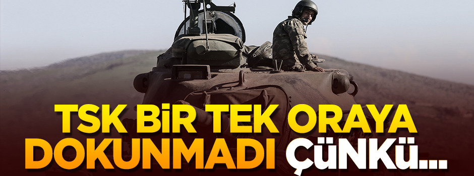 Mehmetçik'ten tün dünyaya insanlık dersi! Siviller için oraya dokunmadılar