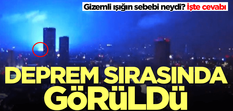 Meksika depreminde görülen mavi ışık gündeme oturdu! İşte sebebi...