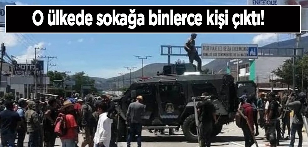 Meksika ülkesinde binlerce kişi isyan etti, sokağa çıktı: Gündeme bomba gibi düştü! Sert tepki gösterdiler