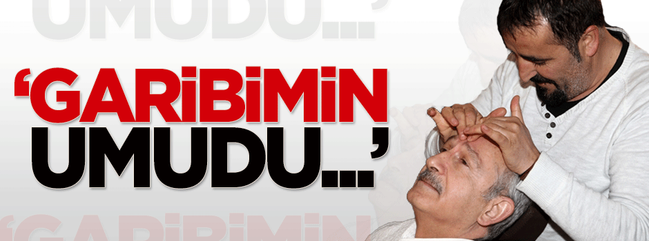 Melih Gökçek: Garibimin umudu...