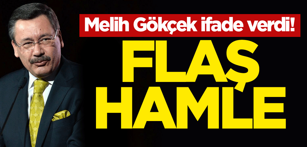 Melih Gökçek ifade verdi! Flaş hamle