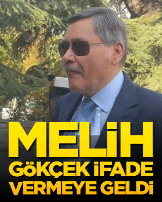 Melih Gökçek ifade vermeye geldi