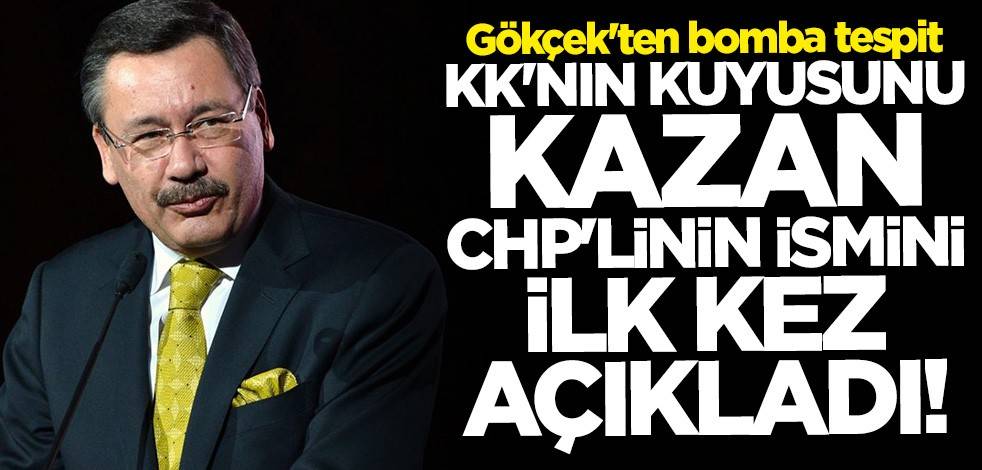Melih Gökçek Kılıçdaroğlu'nun kuyusunu kazan CHP'linin ismini verdi
