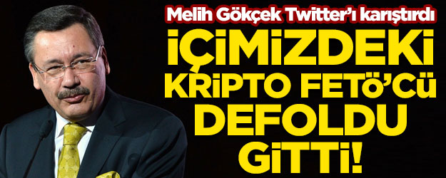 Melih Gökçek paylaştı, Twitter karıştı! 