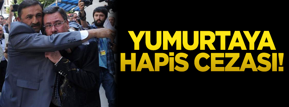 Melih Gökçek protestosuna 2 yıl 7 ay ceza!