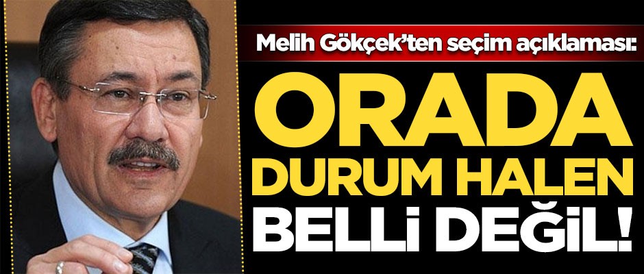 Melih Gökçek sessizliğini bozdu! Dikkat çeken yerel seçim açıklaması