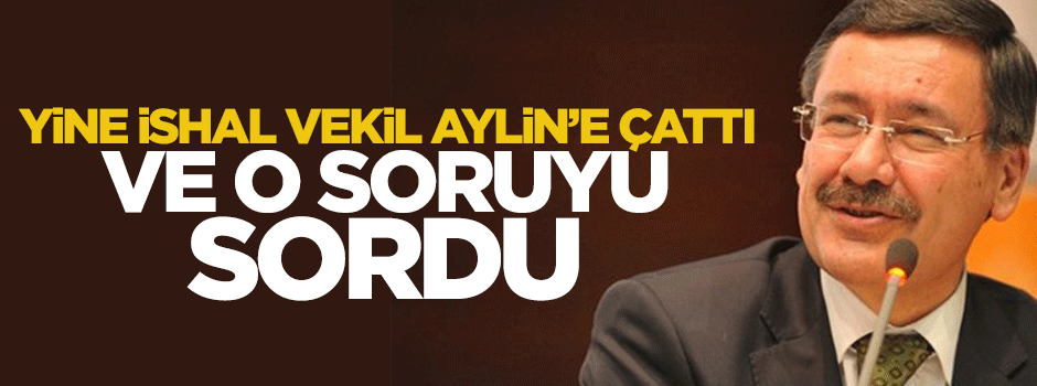 Melih Gökçek yine ishal vekil Aylin'e çattı