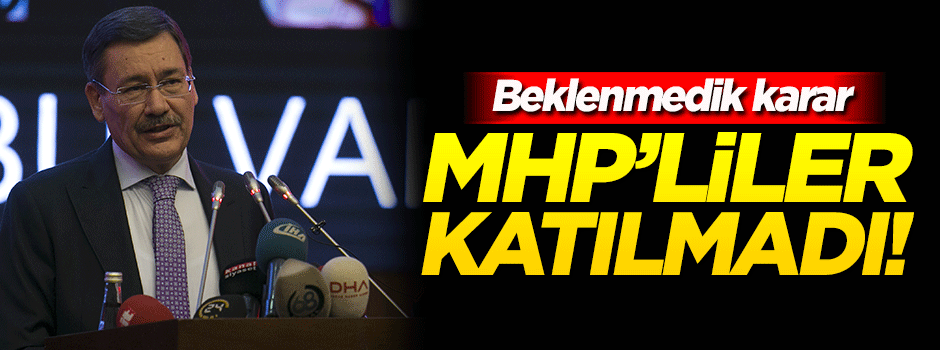 Melih Gökçek'e MHP'den şok haber