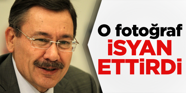 Melih Gökçek'i isyan ettiren fotoğraf
