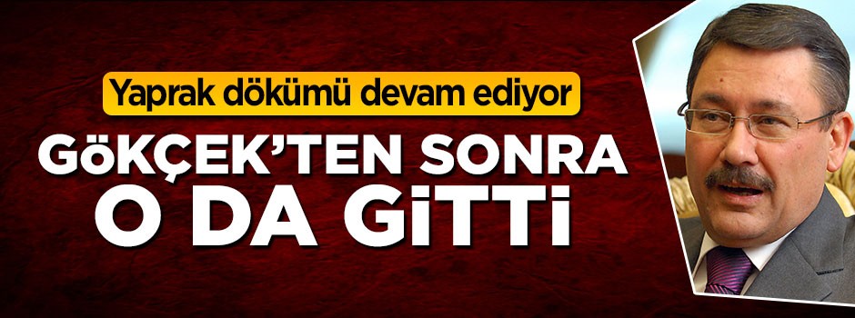 Melih Gökçek'in basın danışmanı da görevden ayrıldı