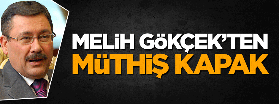 Melih Gökçek'ten Sözcü paçavrasına müthiş kapak