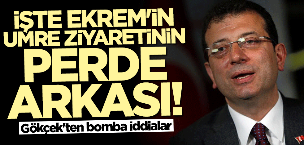 Melih Gökçek'ten bomba iddialar! İşte Ekrem'in umre ziyaretinin perde arkası