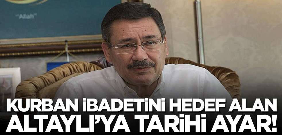Melih Gökçek'ten kurban ibadetini hedef alan Fatih Altaylı'ya ayar!