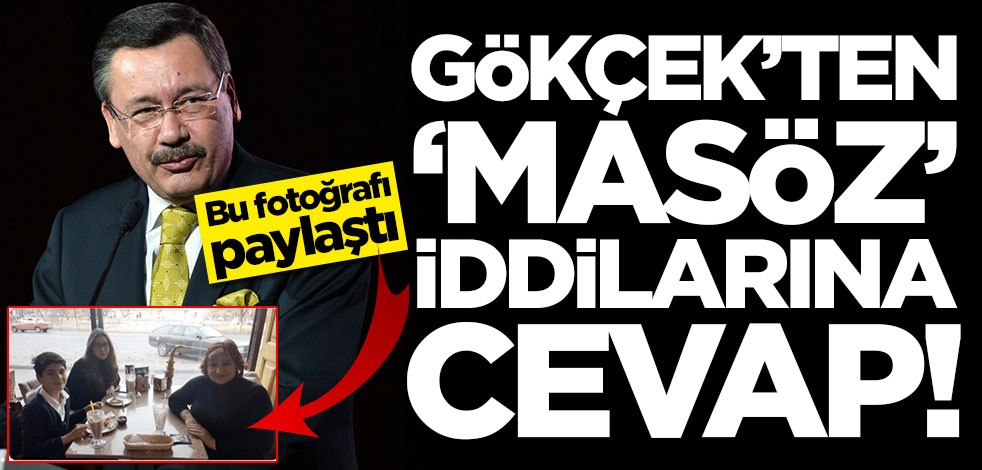 Melih Gökçek'ten masöz iddialarına cevap! O fotoğrafı paylaştı