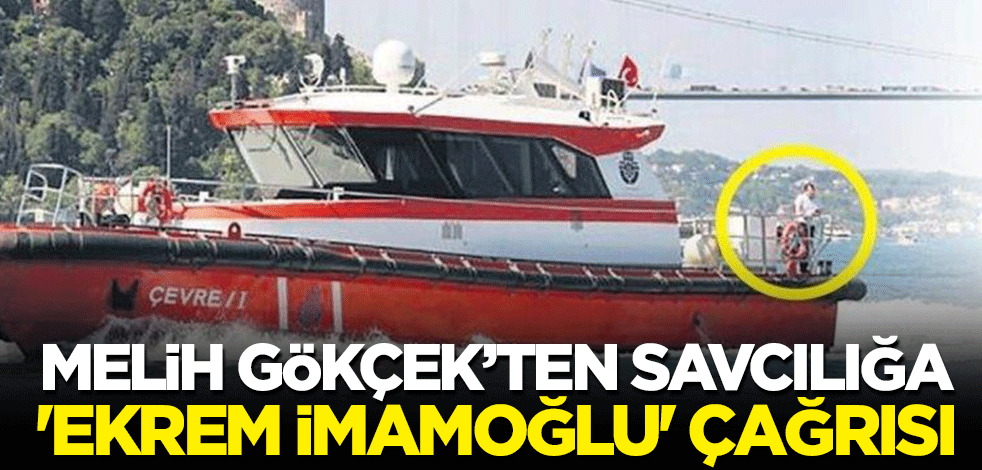Melih Gökçek’ten savcılığa 'Ekrem İmamoğlu' çağrısı