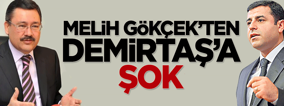 Melih Gökçek'ten Selahattin Demirtaş'a dava şoku