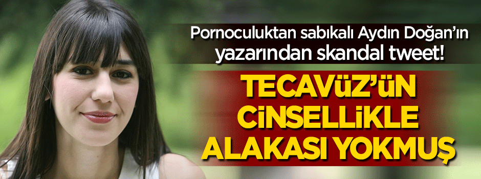 Melis Alphan'dan skandal 'tecavüz' tweeti!