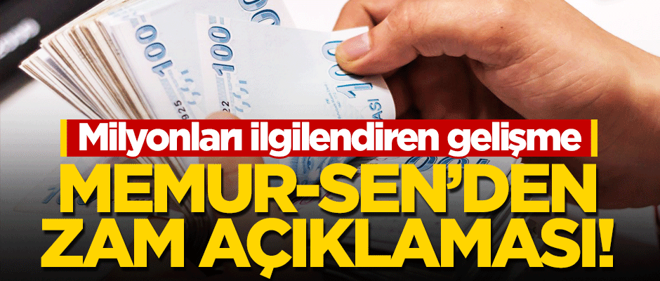 Memur-Sen açıkladı: Toplu sözleşme görüşmelerinde anlaşma sağlanamadı