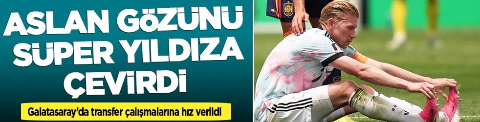 Menajerler önerdi, harekete geçildi: Galatasaray'ın gözü De Bruyne'de! Yönetimin en tepesinden öneri