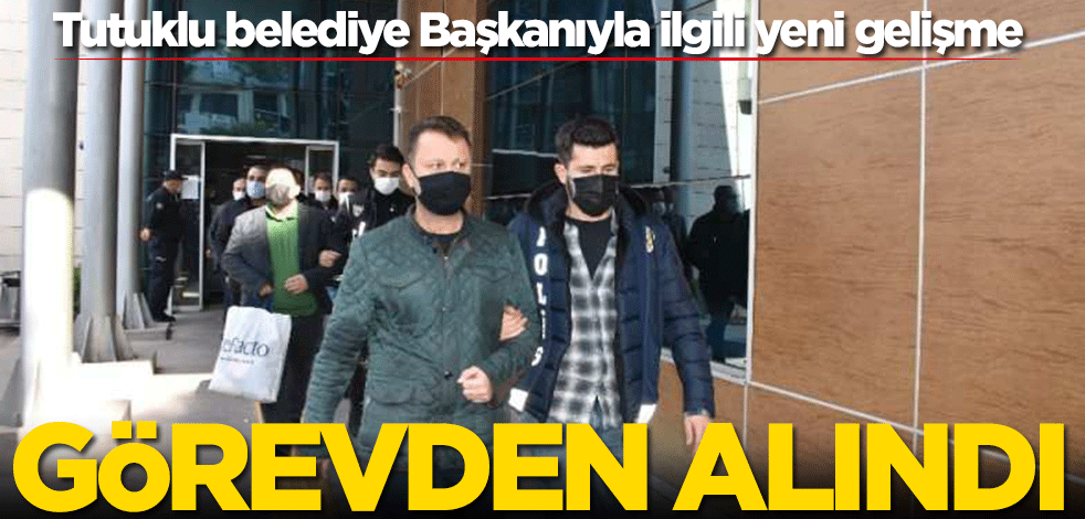 Menemen Belediye Başkanı Serdar Aksoy görevden alındı