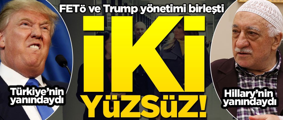 Menfaat yüzünden birleştiler... İki yüzsüz!