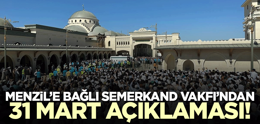 Menzil köyündeki Semerkand Grubu'ndan yerel seçim açıklaması!