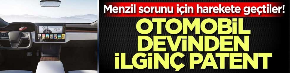 Menzil sorunu için harekete geçtiler! Otomobil devinden ilginç patent