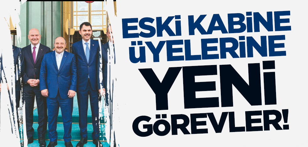 Merakla bekleniyordu! Eski Kabine üyelerine TBMM'de yeni görevlendirmeler...