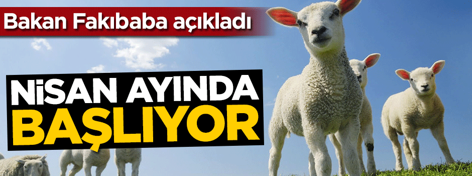 Merakla bekleniyordu... Nisan ayında başlıyor