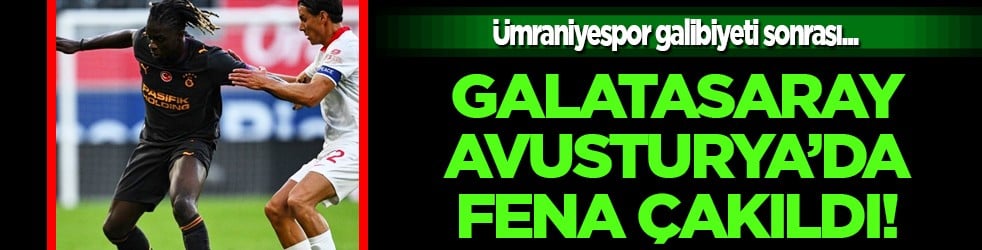Merakla bekleniyordu sonucu: Galatasaray-Monza:0-2
