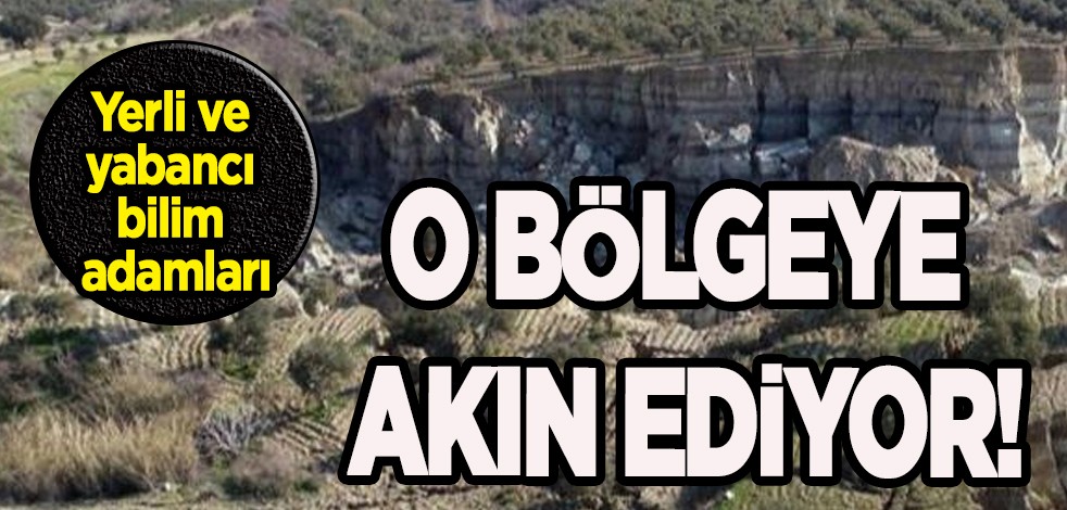 Meraklılar o bölgeye akın ediyor! Aksu: Şaşkınlığı üzerimden atamıyorum! Deprem sonrası doğal vadi görüntüsü...