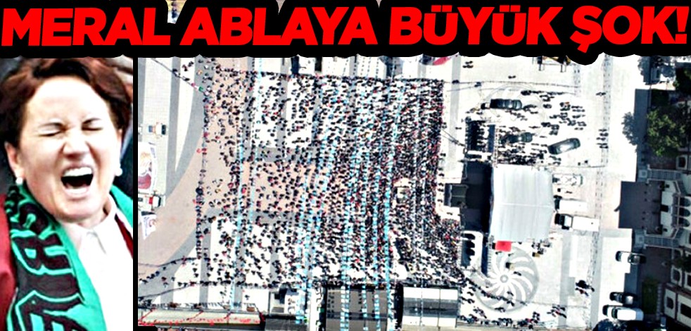 Meral Abla fena çöktü: Yok böyle bir kalabalık (!) Flaş gelişme...