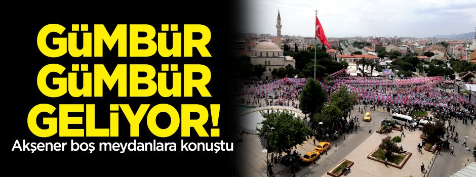 Meral Akşener gümbür gümbür geliyor! Yine dolduramadı