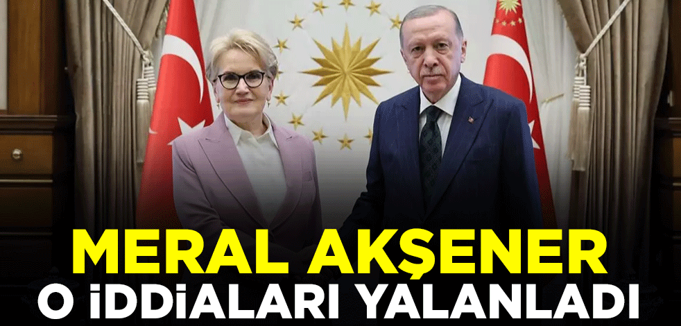 Meral Akşener 'Ofis açtı' iddialarını yalanladı