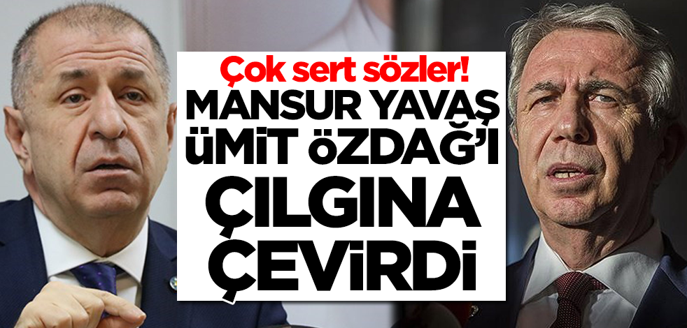 Meral Akşener sadece 6'lı masayı yıkmadı! Ümit Özdağ'dan Mansur Yavaş'a sert sözler