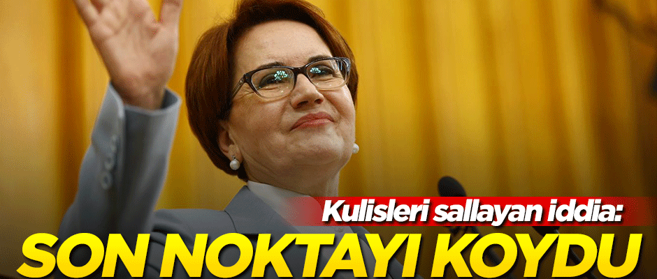 Meral Akşener'den ittifak açıklaması
